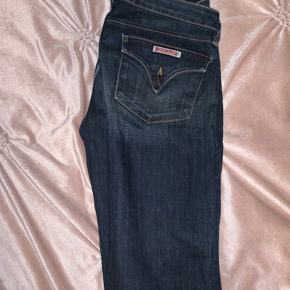 Hudson straight leg jeans